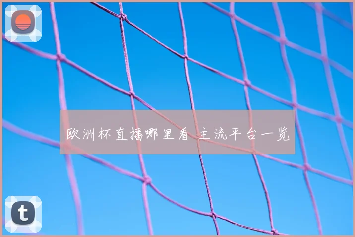 欧洲杯直播哪里看 主流平台一览